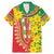 Ethiopian New Year Family Matching Mermaid Dress and Hawaiian Shirt Enkutatash Adey Abeba Flower Art LT9 - Wonder Print Shop