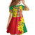 Ethiopian New Year Family Matching Off Shoulder Maxi Dress and Hawaiian Shirt Enkutatash Adey Abeba Flower Art LT9 - Wonder Print Shop