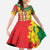 Ethiopian New Year Family Matching Summer Maxi Dress and Hawaiian Shirt Enkutatash Adey Abeba Flower Art - Wonder Print Shop