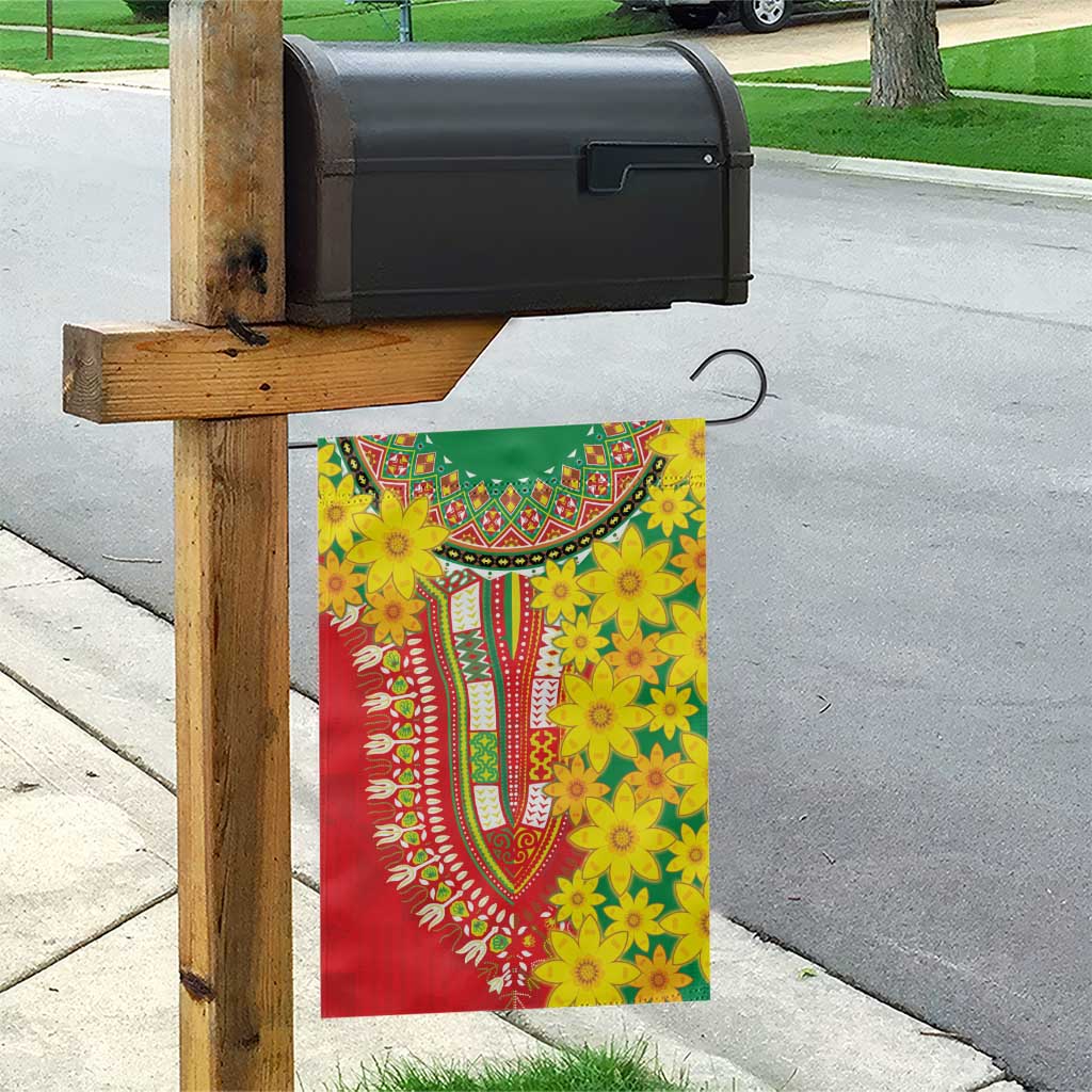 Ethiopian New Year Garden Flag Enkutatash Adey Abeba Flower Art - Wonder Print Shop