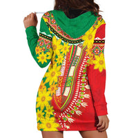 Ethiopian New Year Hoodie Dress Enkutatash Adey Abeba Flower Art - Wonder Print Shop