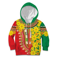 Ethiopian New Year Kid Hoodie Enkutatash Adey Abeba Flower Art - Wonder Print Shop