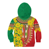 Ethiopian New Year Kid Hoodie Enkutatash Adey Abeba Flower Art - Wonder Print Shop
