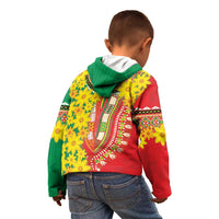Ethiopian New Year Kid Hoodie Enkutatash Adey Abeba Flower Art - Wonder Print Shop