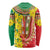 Ethiopian New Year Long Sleeve Shirt Enkutatash Adey Abeba Flower Art - Wonder Print Shop