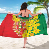 Ethiopian New Year Sarong Enkutatash Adey Abeba Flower Art - Wonder Print Shop