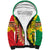 Ethiopian New Year Sherpa Hoodie Enkutatash Adey Abeba Flower Art - Wonder Print Shop