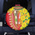 Ethiopian New Year Spare Tire Cover Enkutatash Adey Abeba Flower Art - Wonder Print Shop