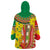 Ethiopian New Year Wearable Blanket Hoodie Enkutatash Adey Abeba Flower Art - Wonder Print Shop