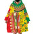 Ethiopian New Year Wearable Blanket Hoodie Enkutatash Adey Abeba Flower Art - Wonder Print Shop