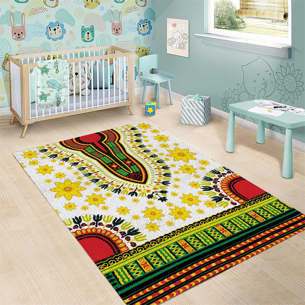 Enkutatash Dashiki and Adey Abeba Area Rug LT9 - Wonder Print Shop