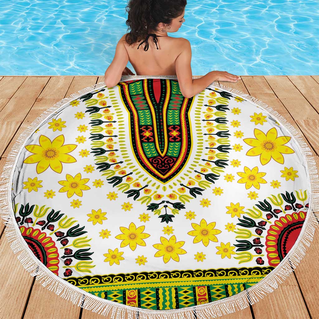 Enkutatash Dashiki and Adey Abeba Beach Blanket LT9 - Wonder Print Shop