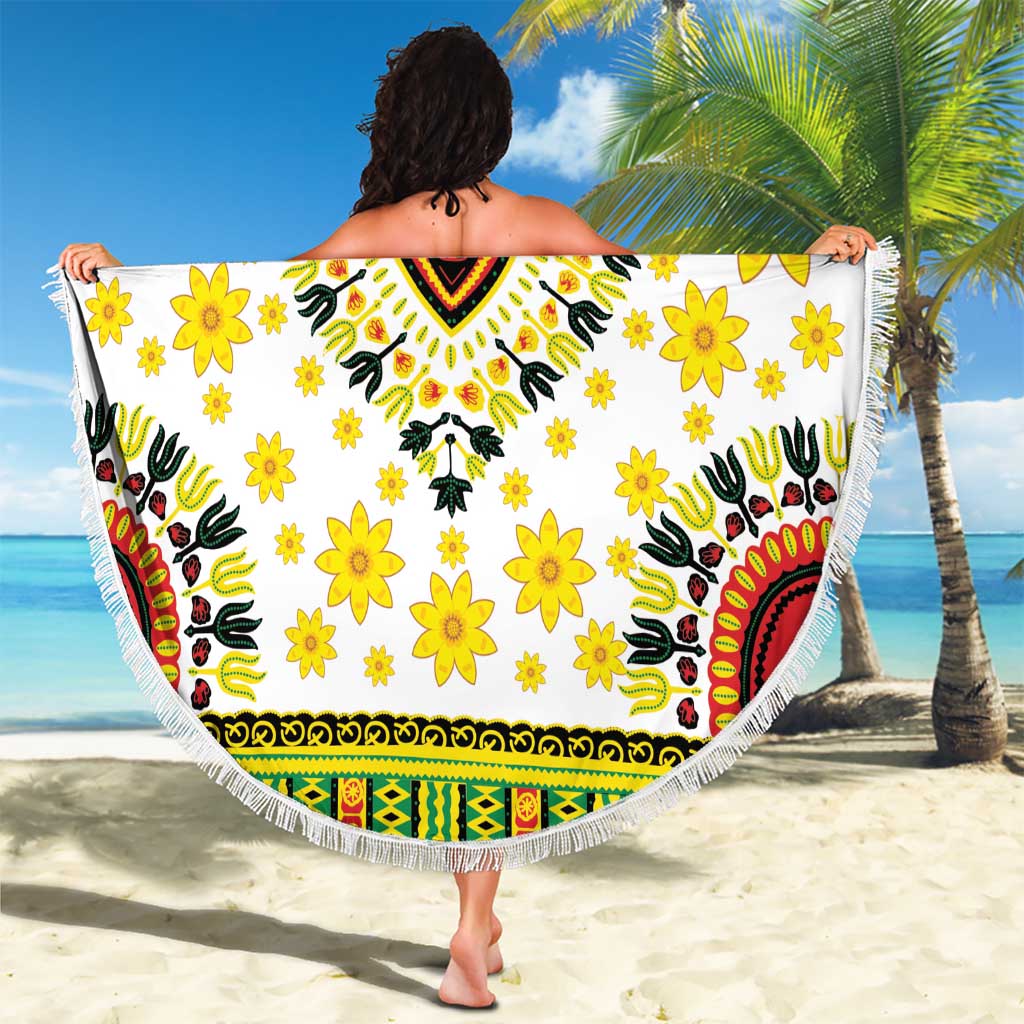 Enkutatash Dashiki and Adey Abeba Beach Blanket LT9 - Wonder Print Shop