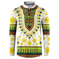 Enkutatash Dashiki and Adey Abeba Button Sweatshirt LT9 - Wonder Print Shop