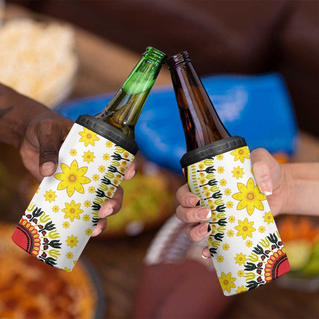 Enkutatash Dashiki and Adey Abeba 4 in 1 Can Cooler Tumbler LT9 - Wonder Print Shop