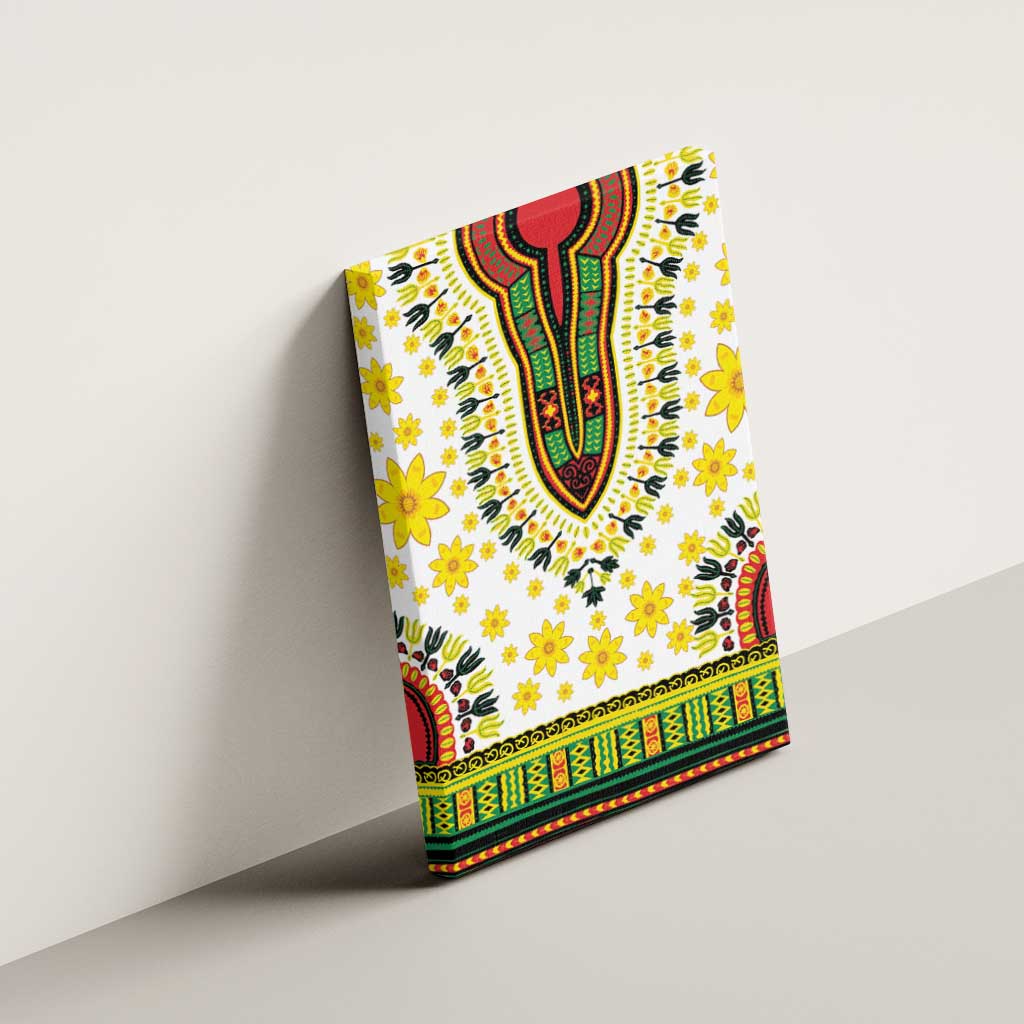 Enkutatash Dashiki and Adey Abeba Canvas Wall Art LT9 - Wonder Print Shop