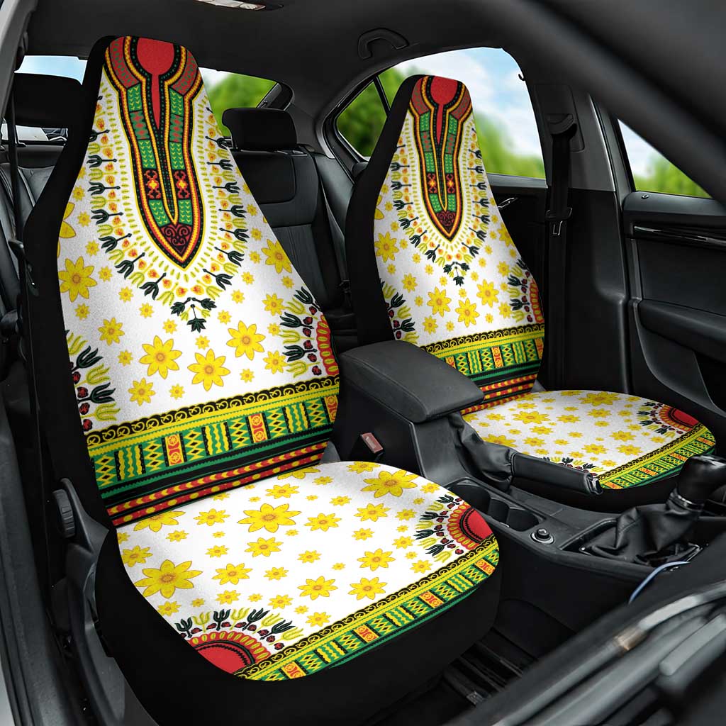 Enkutatash Dashiki and Adey Abeba Car Seat Cover LT9 - Wonder Print Shop