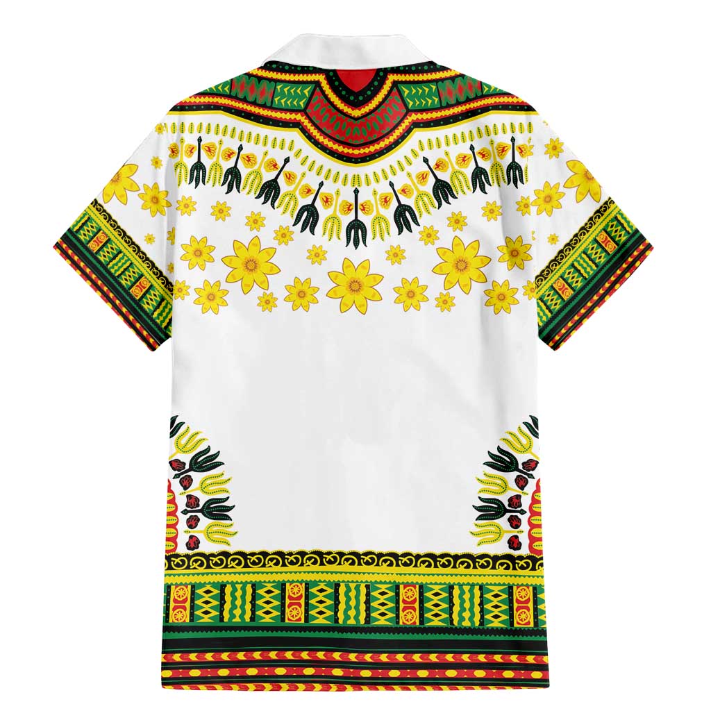 Enkutatash Dashiki and Adey Abeba Family Matching Mermaid Dress and Hawaiian Shirt LT9 - Wonder Print Shop