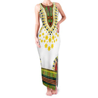 Enkutatash Dashiki and Adey Abeba Family Matching Tank Maxi Dress and Hawaiian Shirt - Wonder Print Shop