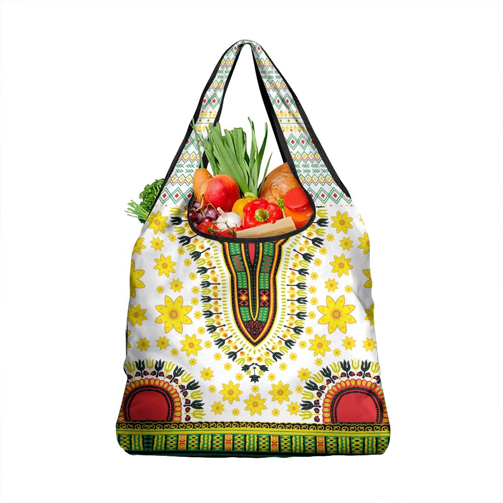 Enkutatash Dashiki and Adey Abeba Grocery Bag