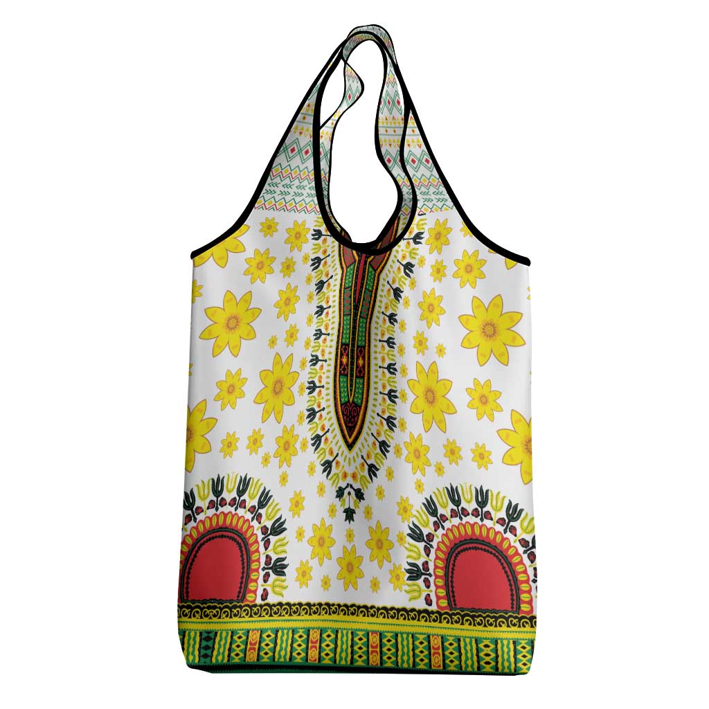 Enkutatash Dashiki and Adey Abeba Grocery Bag