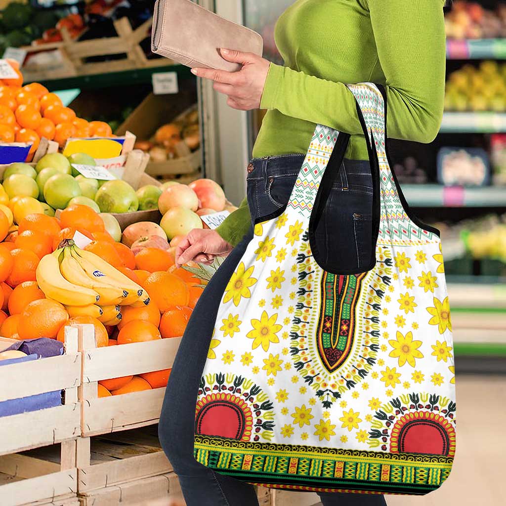 Enkutatash Dashiki and Adey Abeba Grocery Bag