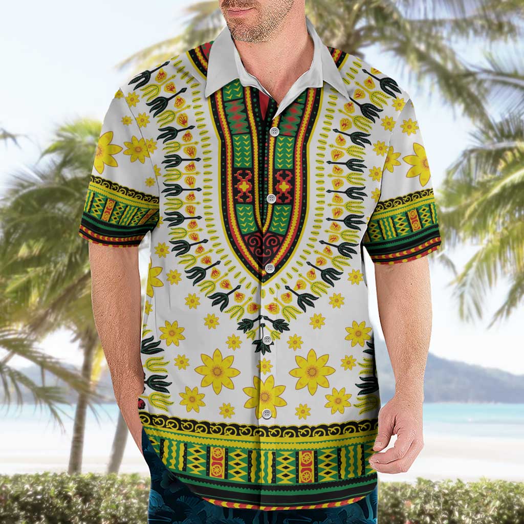 Enkutatash Dashiki and Adey Abeba Hawaiian Shirt - Wonder Print Shop