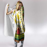 Enkutatash Dashiki and Adey Abeba Hooded Blanket