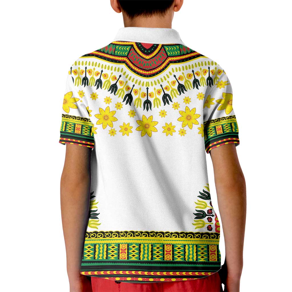 Enkutatash Dashiki and Adey Abeba Kid Polo Shirt - Wonder Print Shop