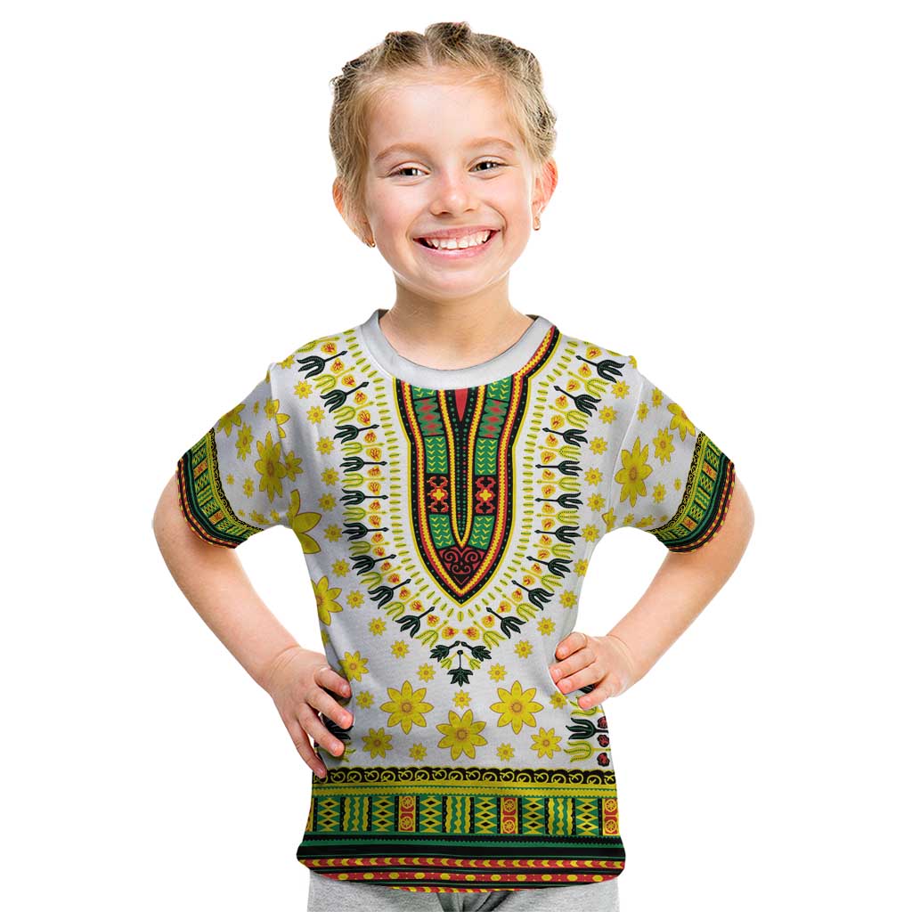 Enkutatash Dashiki and Adey Abeba Kid T Shirt - Wonder Print Shop