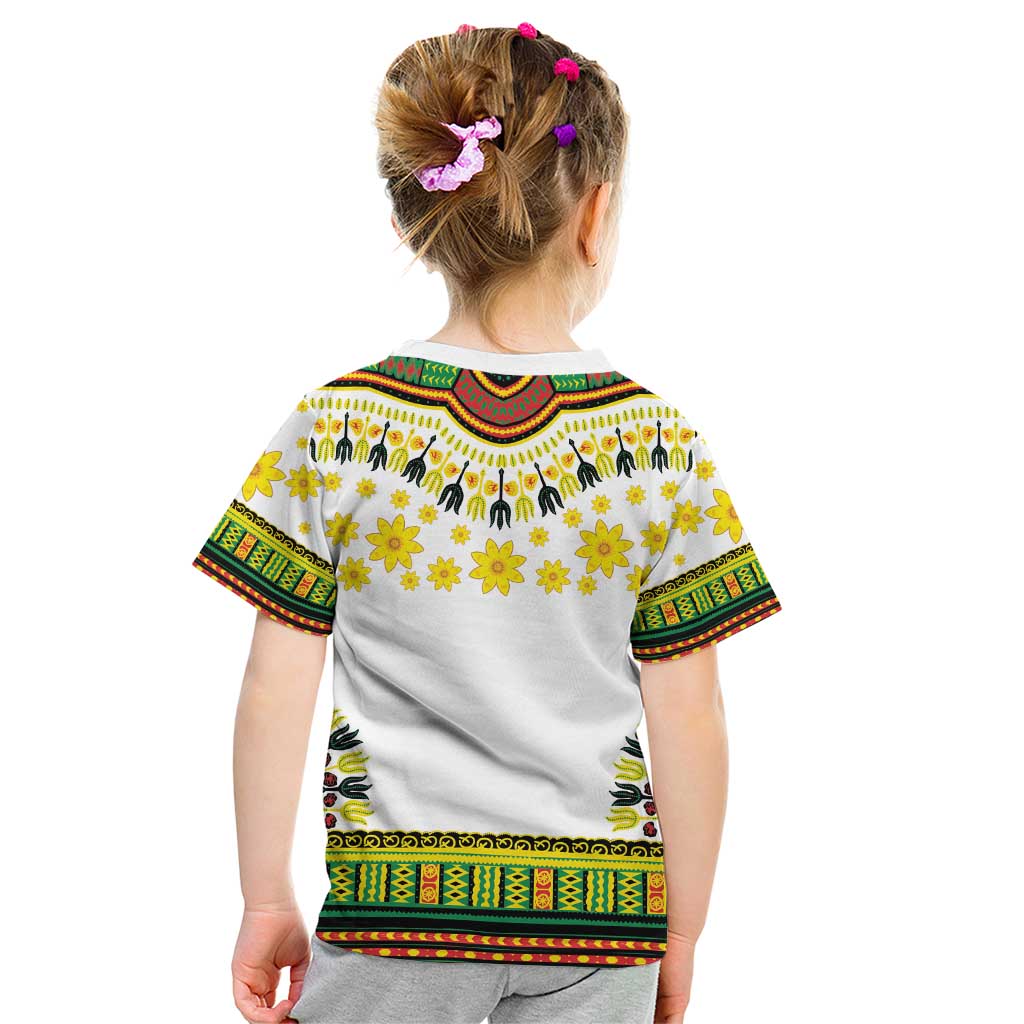 Enkutatash Dashiki and Adey Abeba Kid T Shirt - Wonder Print Shop