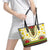 Enkutatash Dashiki and Adey Abeba Leather Tote Bag - Wonder Print Shop