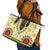 Enkutatash Dashiki and Adey Abeba Leather Tote Bag - Wonder Print Shop
