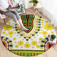 Enkutatash Dashiki and Adey Abeba Round Carpet