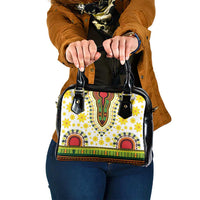 Enkutatash Dashiki and Adey Abeba Shoulder Handbag