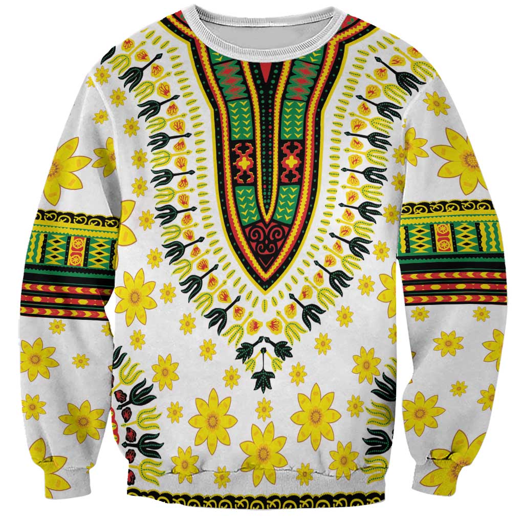 Enkutatash Dashiki and Adey Abeba Sweatshirt - Wonder Print Shop