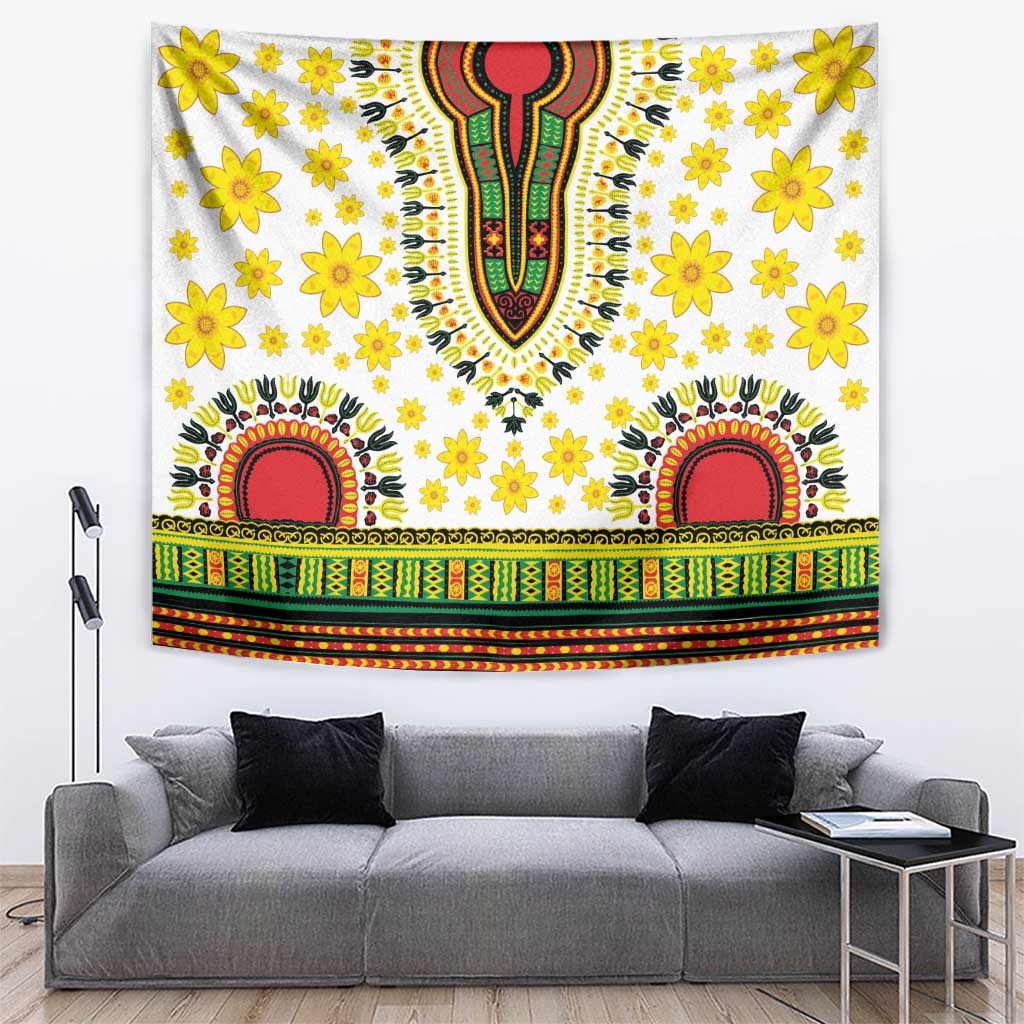 Enkutatash Dashiki and Adey Abeba Tapestry - Wonder Print Shop