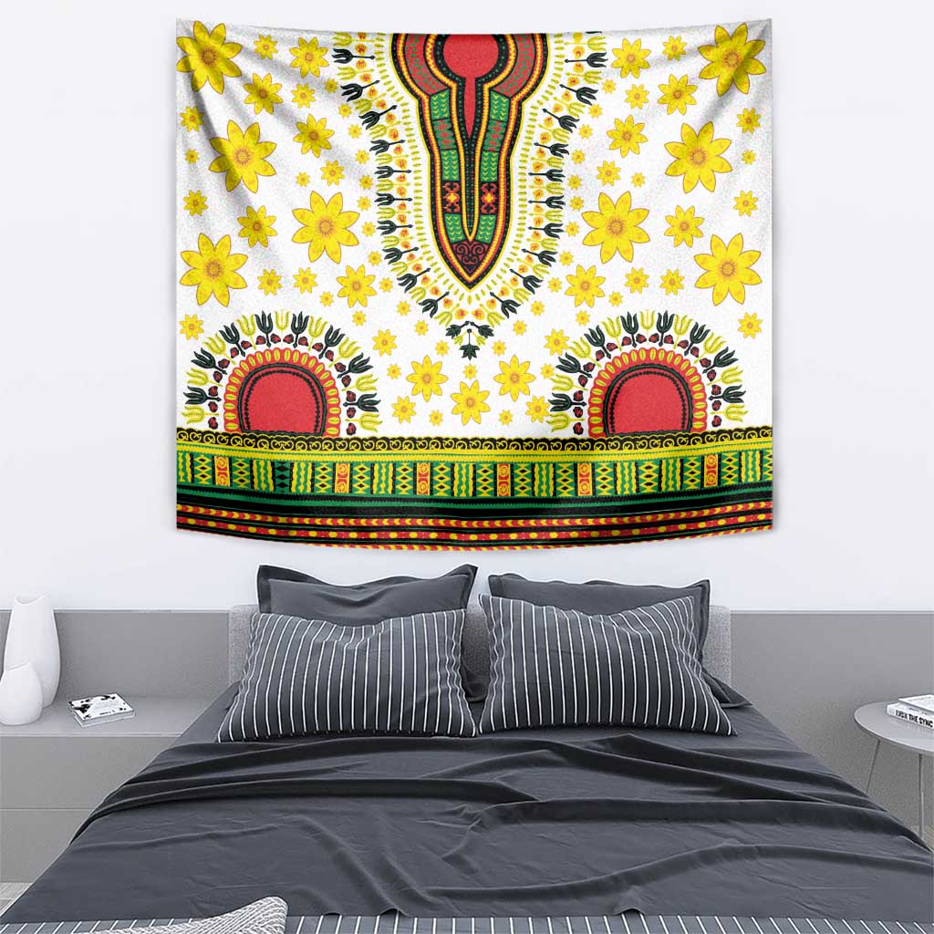Enkutatash Dashiki and Adey Abeba Tapestry - Wonder Print Shop