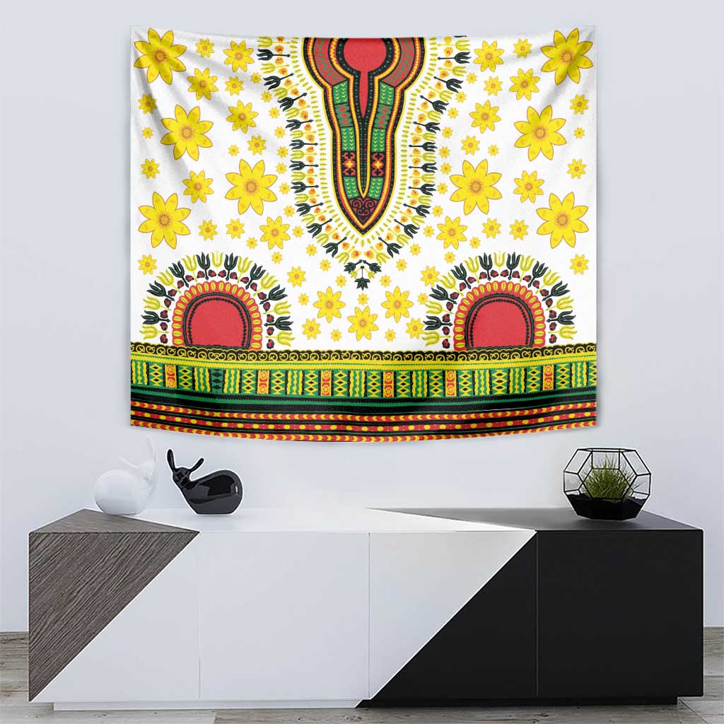 Enkutatash Dashiki and Adey Abeba Tapestry - Wonder Print Shop