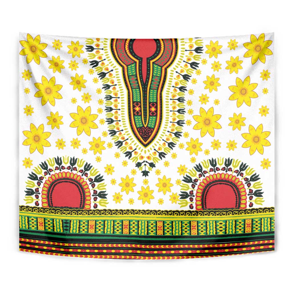 Enkutatash Dashiki and Adey Abeba Tapestry - Wonder Print Shop