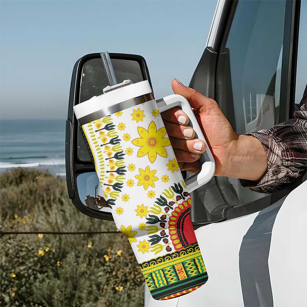 Enkutatash Dashiki and Adey Abeba Tumbler With Handle - Wonder Print Shop