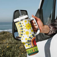 Enkutatash Dashiki and Adey Abeba Tumbler With Handle - Wonder Print Shop