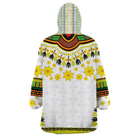 Enkutatash Dashiki and Adey Abeba Wearable Blanket Hoodie - Wonder Print Shop