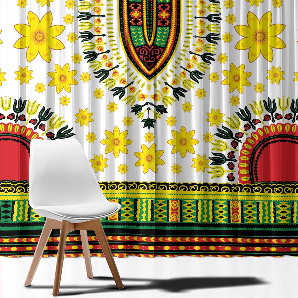Enkutatash Dashiki and Adey Abeba Window Curtain - Wonder Print Shop