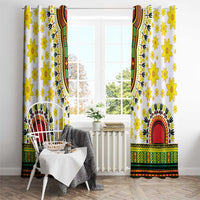 Enkutatash Dashiki and Adey Abeba Window Curtain - Wonder Print Shop
