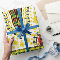 Africa Enkutatash Dashiki and Adey Abeba Wrapping Paper - Wonder Print Shop