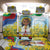 Happy Enkutatash Eritrea Personalized Back Car Seat Cover Beautiful Girl Adey Abeba Flower LT9 - Wonder Print Shop