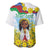 Happy Enkutatash Eritrea Personalized Baseball Jersey Beautiful Girl Adey Abeba Flower LT9 - Wonder Print Shop