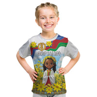 Happy Enkutatash Eritrea Personalized Kid T Shirt Beautiful Girl Adey Abeba Flower - Wonder Print Shop