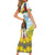 Happy Enkutatash Eritrea Personalized Short Sleeve Bodycon Dress Beautiful Girl Adey Abeba Flower - Wonder Print Shop